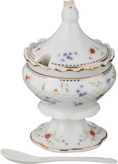 Сахарница с ложкой (290 мл) - Фото 1