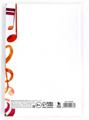 Дневник для музыкальной школы «Разноцветные ноты» - Фото 7