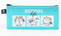 Пенал школьный «Котик в школе» - Фото 1