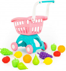 Тележка для маркета с набором продуктов «Мини» - Фото 1