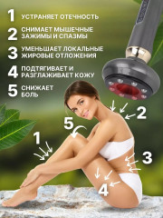 Вакуумный массажер антицеллюлитный для похудения тела - Фото 7