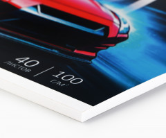 Альбом для рисования «Красная машина» - Фото 1