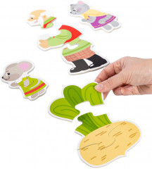 Пазлы-контуры мягкие «Репка» - Фото 3