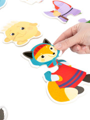 Пазлы-контуры мягкие «Колобок» - Фото 4