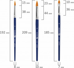 Набор кистей художественных - Фото 6