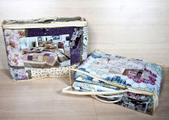 Покрывало «Patchwork» (евро, 230×250 см, 2 наволочки 50×70) - Фото 1