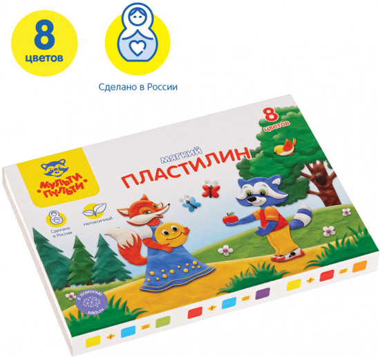 Пластилин «Енот в сказке»