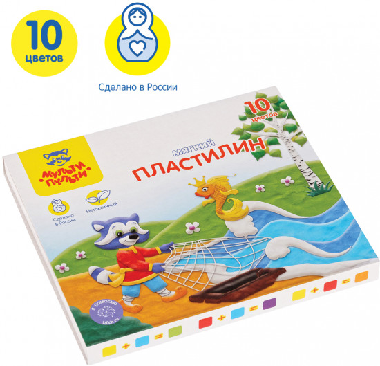 Пластилин «Енот в сказке»