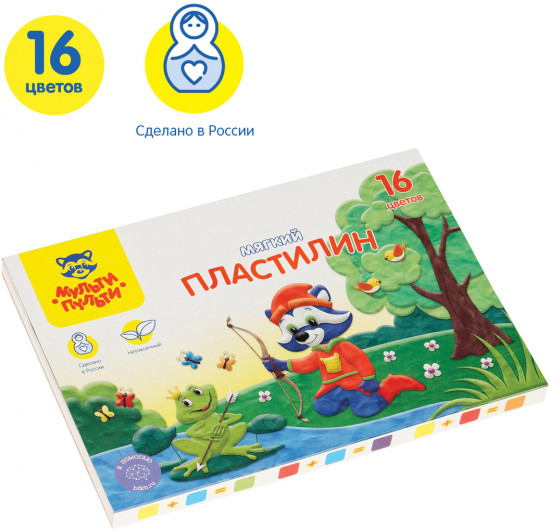 Пластилин «Енот в сказке»