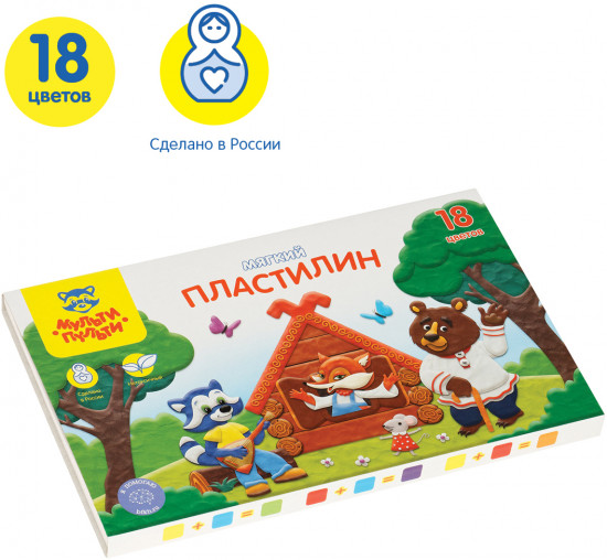 Пластилин «Енот в сказке»