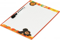 Доска для рисования с маркером двухсторонняя «Чебурашка» - Фото 3