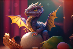 Пазл «Дракончик» - Фото 1