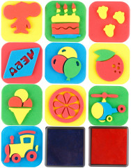 Набор штампиков для творчества «Чебурашка» - Фото 1