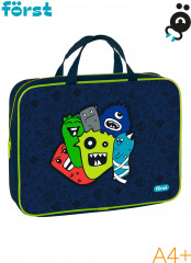 Папка текстильная с ручками «Monsters» - Фото 1