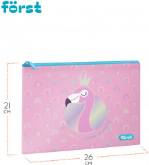 Папка текстильная «Shiny flamingo» - Фото 2