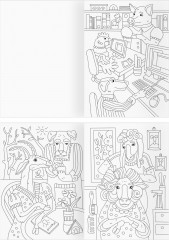 Раскраска «Animal city» - Фото 1