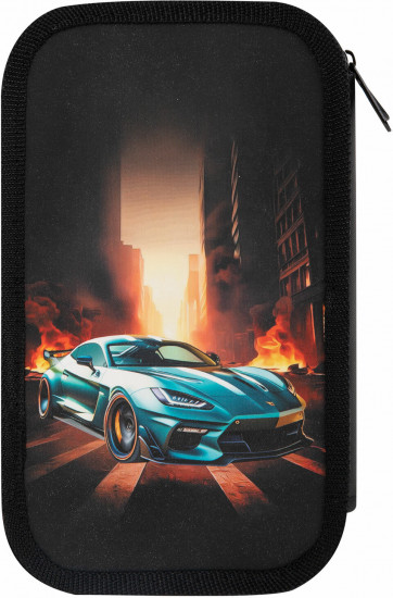 Пенал школьный «Fire car»