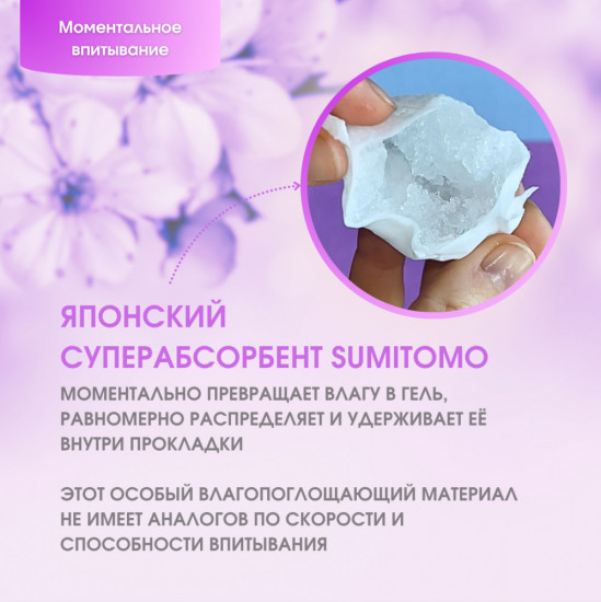 Набор анионовых ночных прокладок