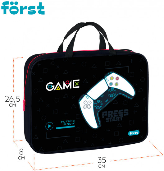 Папка текстильная с ручками «Game»