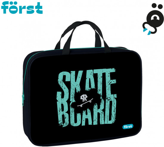 Папка текстильная с ручками «Skateboard»