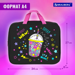 Папка-сумка на молнии «Pop style» - Фото 7