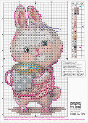 Набор для вышивания «Зайка с какао» - Фото 1