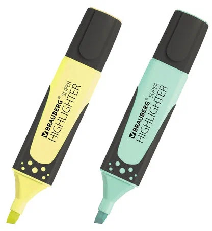 Набор текстовыделителей «Super pastel»