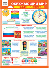 Набор обучающих плакатов «Скоро в школу», - Фото 1