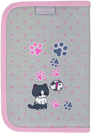 Пенал школьный «Cat patches»