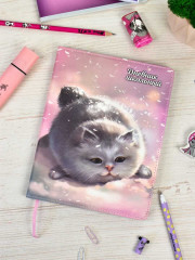 Дневник школьный «Серый пушистик» - Фото 9