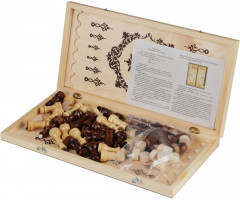 Набор игр настольных «Нарды, шашки, шахматы» - Фото 2