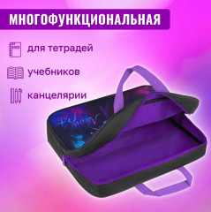 Папка-сумка на молнии «Neon cat» - Фото 5