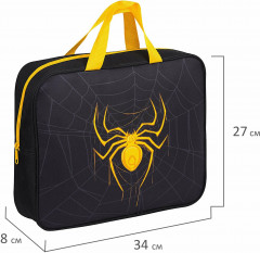 Папка-сумка на молнии «Venomous spider» - Фото 7