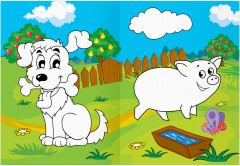 Раскраска «В деревне» - Фото 2