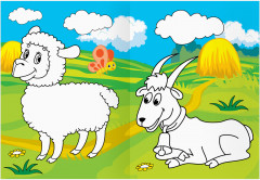 Раскраска «В деревне» - Фото 5