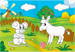 Раскраска «В деревне» - Фото 7