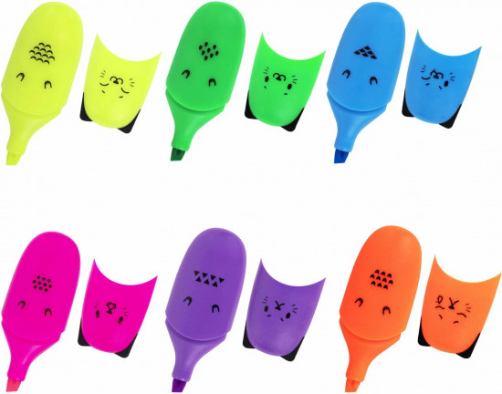 Набор текстовыделителей «Cute cats neon»