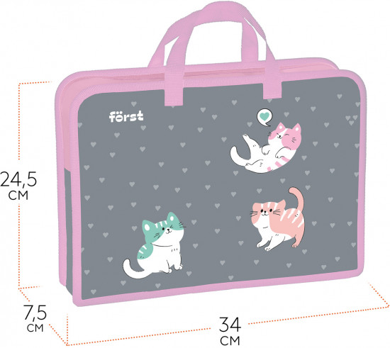 Папка с ручками «Kittens»