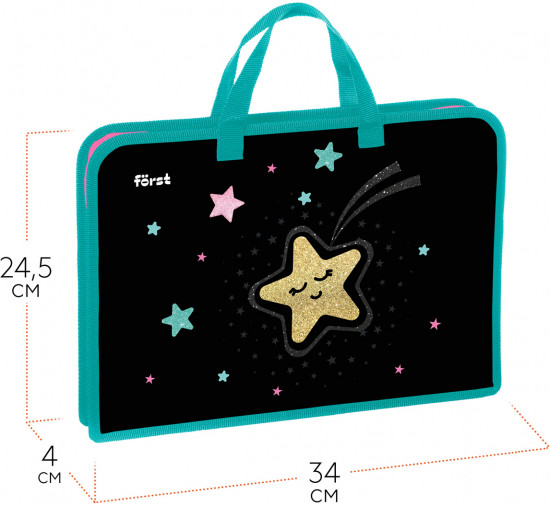 Папка с ручками «Stars»