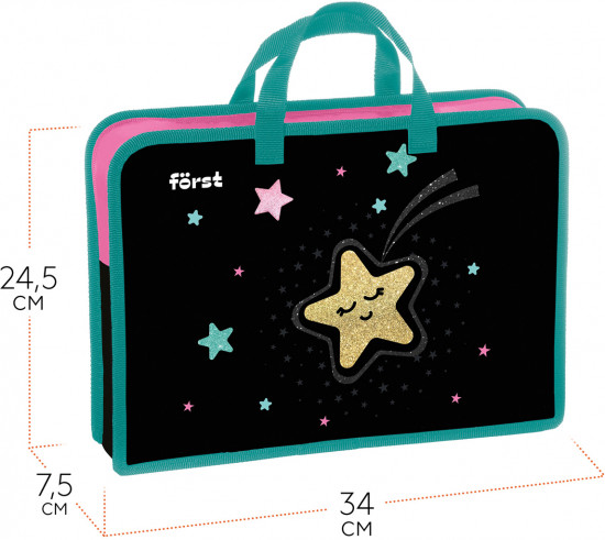 Папка с ручками «Stars»