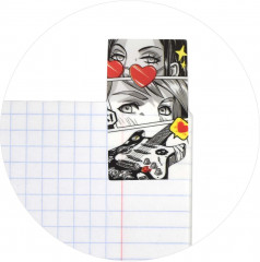 Набор стикеров-закладок пластиковых «Герои аниме-комиксов» - Фото 2