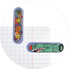 Набор стикеров-закладок пластиковых «Скейт» - Фото 1