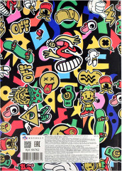 Набор цветного картона и цветной бумаги «Стикеры» - Фото 2