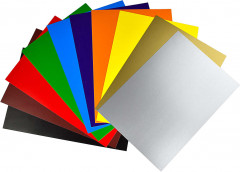 Набор цветного картона и цветной бумаги «Стикеры» - Фото 3