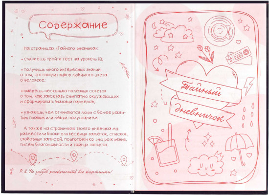 Дневник тайный «Влюбленные коты»