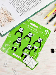 Набор закладок для книг «Панды» - Фото 4