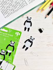 Набор закладок для книг «Панды» - Фото 5