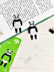 Набор закладок для книг «Панды» - Фото 6