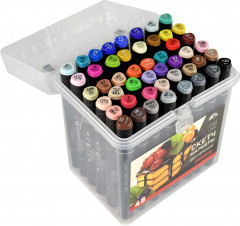 Набор скетчмаркеров двусторонних «Бисквит» - Фото 1