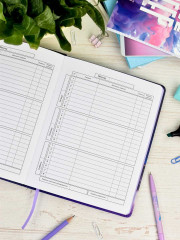 Дневник школьный «Девушка и луна» - Фото 7